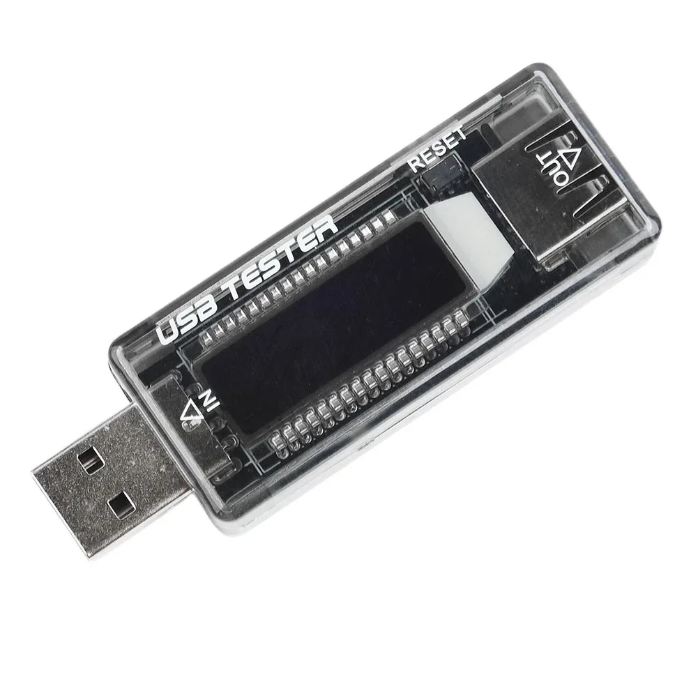 Tester Ammeter USB Voltmeter Repairing Tools Power Meter Power Testing Voltage Charger 0-3A 3-20V Accessories Blue