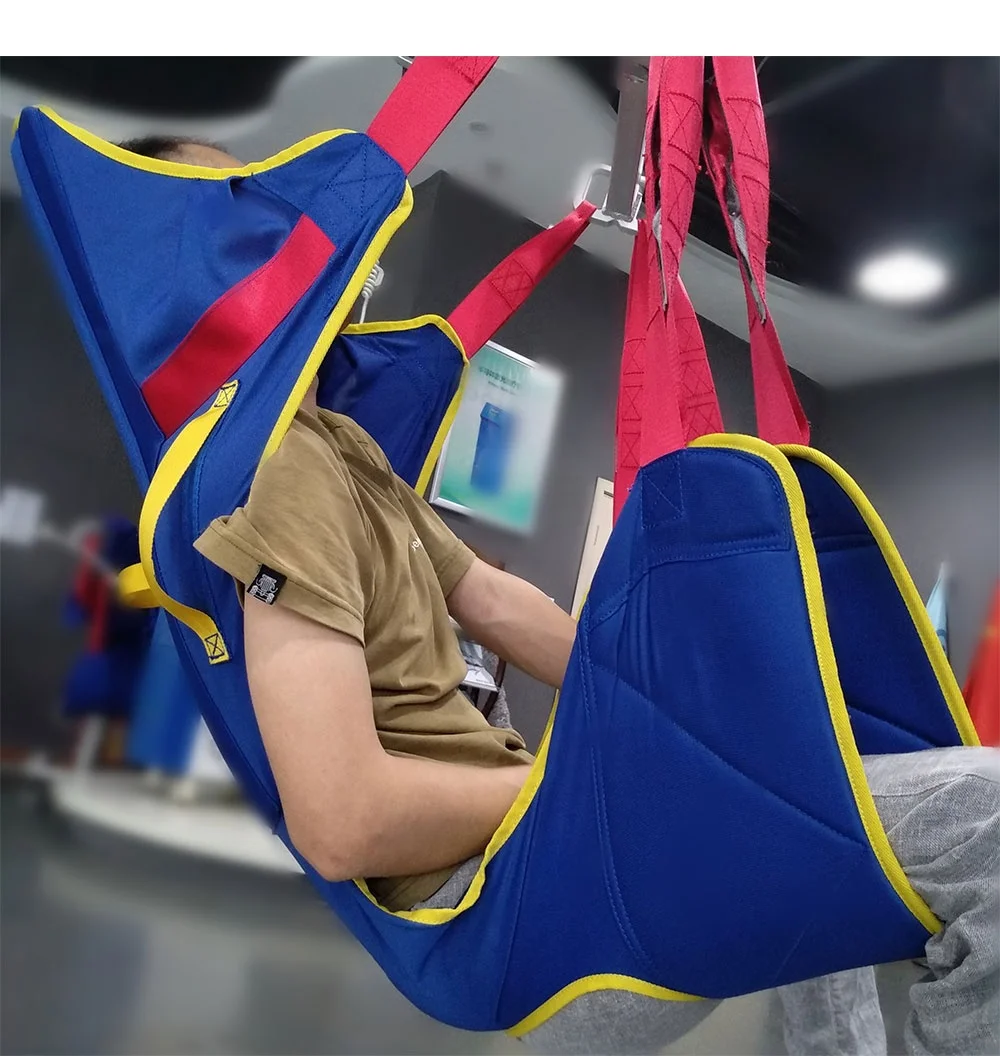 

Medical Device Assisted Patient Lifter Hoist Lifting Sling ISO CE with Head Support for Transfer Used