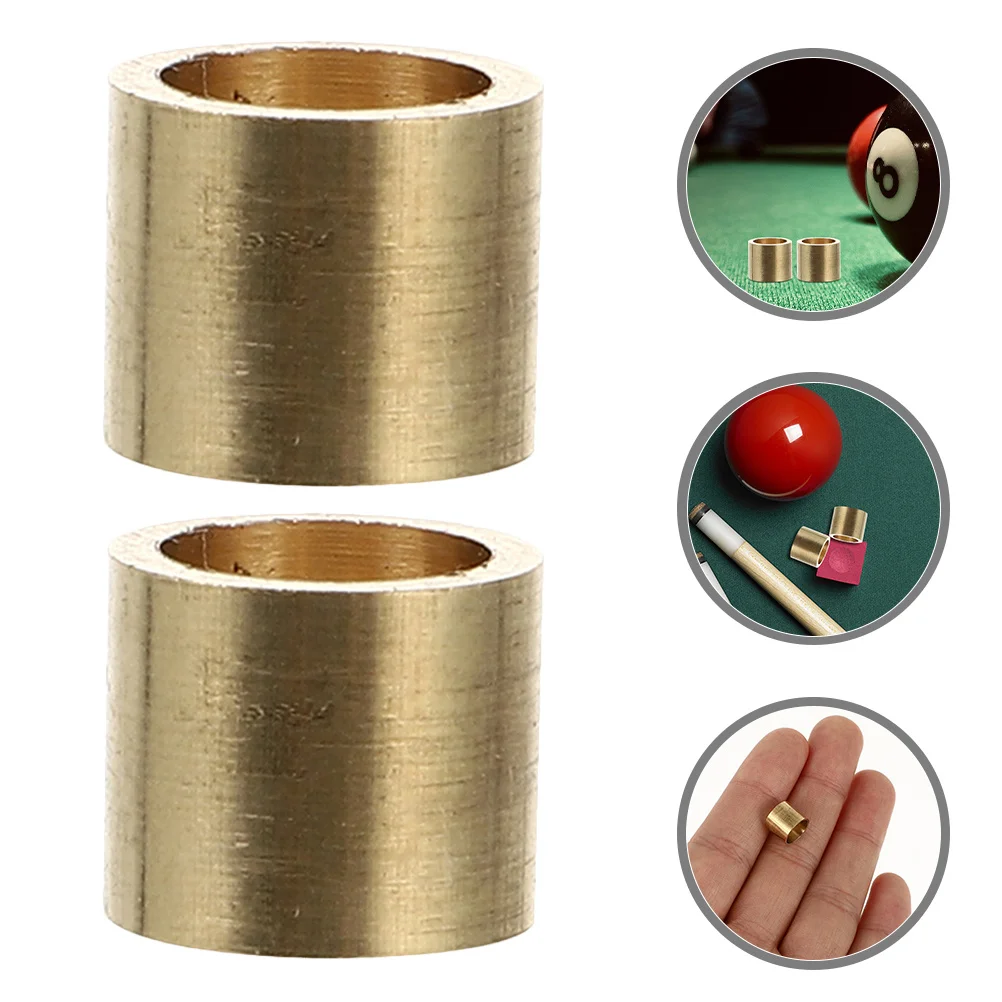 

20 шт., насадки для бильярдного кия, латунные сменные насадки для ремонта бильярдных палок, прочные ударопрочные аксессуары для снукера