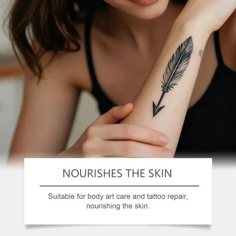 

Tattoo Care Stick, Color Fixing, Moisturizing, Skin Nourishing, Gentle, Tattoo Embroidery, Tattoo Cream, Rotating Type.