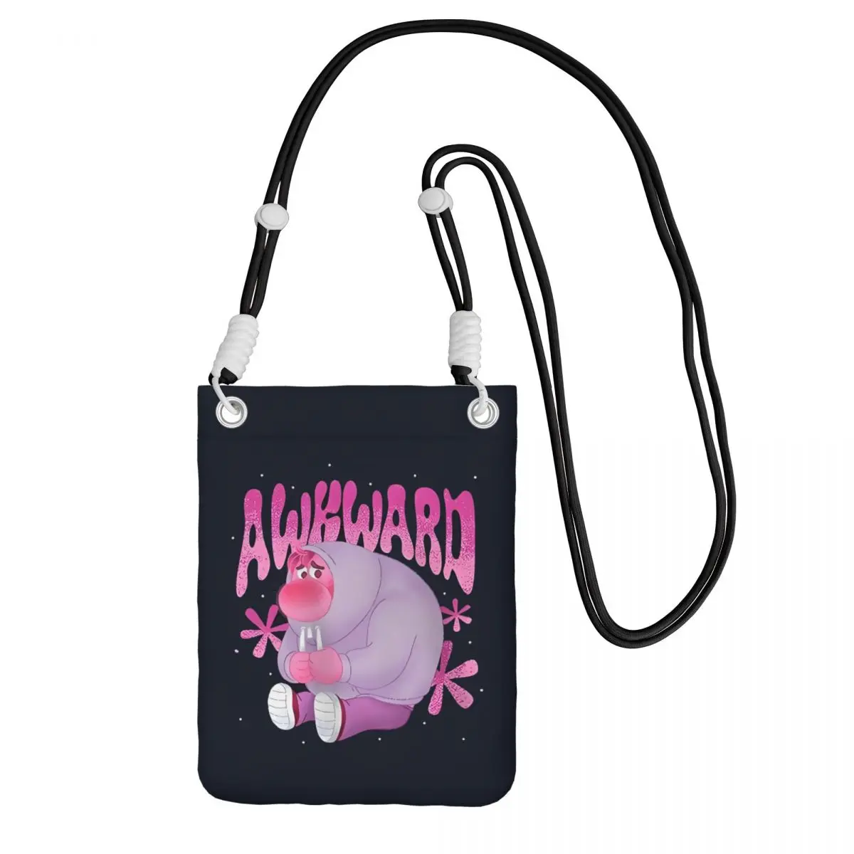 

Custom Inside Out Smart Phone Wallet With Strap Adventure Cartoons Crossbody Bag Women Men Traveling Mobile Phone Bag