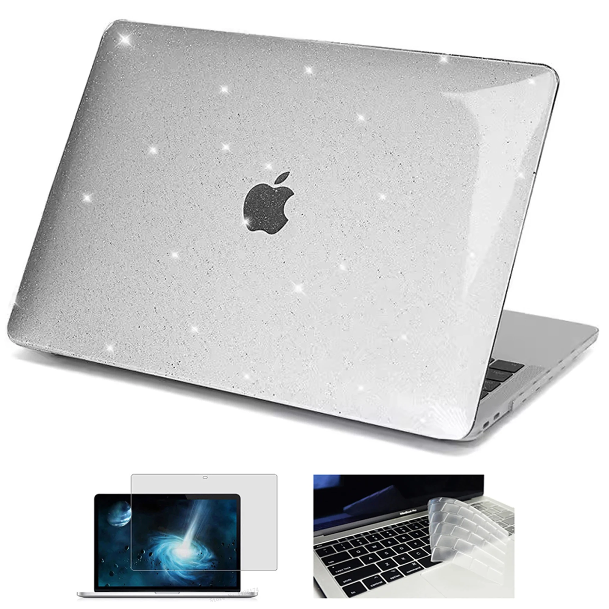 Laptop Case For MacBook M2 M3 Air 13 A26812022  A2337A2179 M1 Chip Pro 13 14 15 16inch A2338A2289A2442A2779 Touch Bar ID Cover