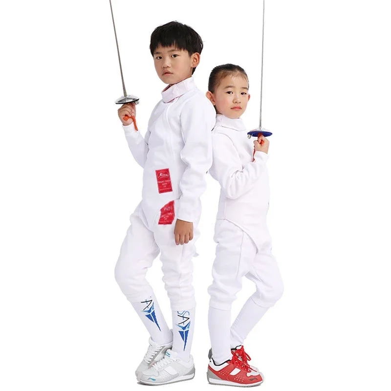 2024 350NW Fencing Jacket Uniform Suit (Pants/Jacket/Vest Set) Classic Male Fencing Training Protective Suit for Foil Epee Saber