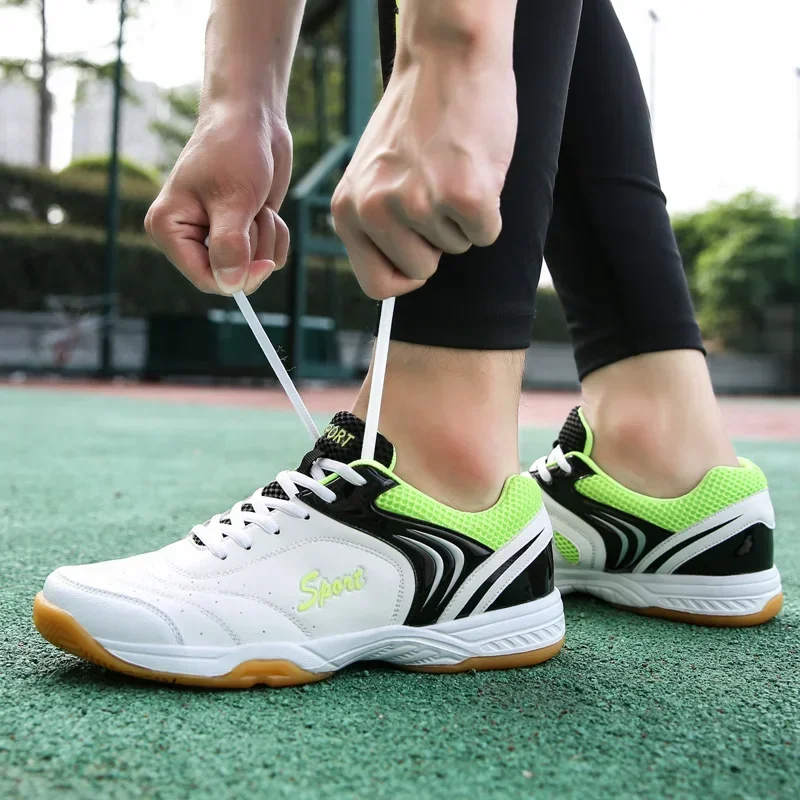 Unisex Professional Badminton Tennis Shoes, Sport Shoes, Table Tennis Sneakers, Volleyball Shoes, Men and Women