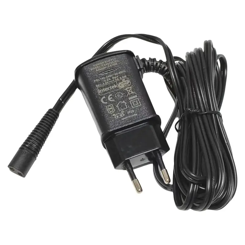 

AB43-Адаптер для электробритвы Babylisspro FX02, запасные части, аксессуары, очиститель, портативный дизайн, вилка стандарта ЕС