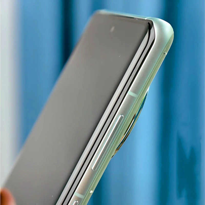 2 Stück für Xiaomi POCO M8 Gebogener Displayschutz 3D Spark Slim Gehärtetes Glas Stoßfest mit Kantenkleber Frontglas – Detail 1