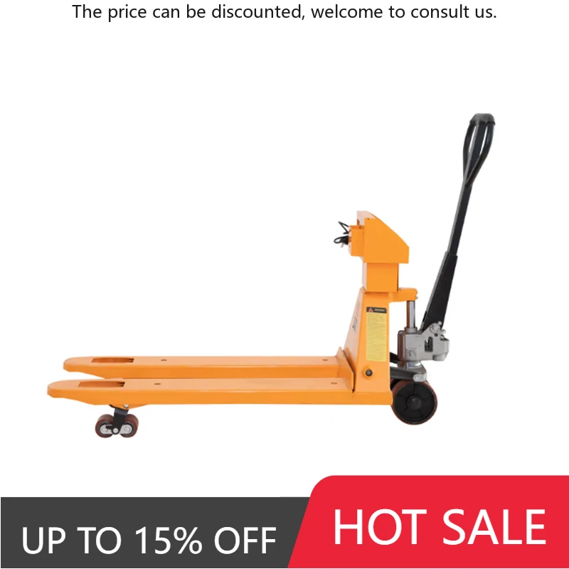 

550 мм ручной гидравлический насос для поддонов 2000 кг с взвешиванием/электронный ручной вилочный погрузчик с взвешиванием