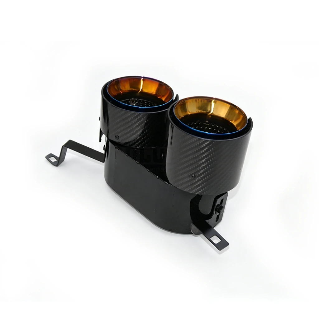 

VLUNG Exhaust Tip for BMW 840i M840 G14 G15 G16 3.0T 2018-2025 Carbon Fiber Four Outlets Pointed Tailpipe