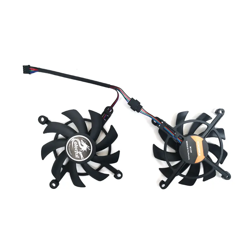 New 85MM Cooling Fan Replacement for Color GeForce RTX 2070 2060 2060S SUPER 1660 Ti 1660S 1650S 1650 Graphics Card Fan