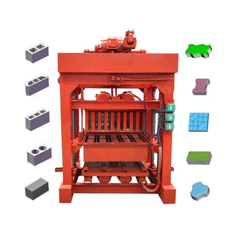 

QTJ4-40A Автоматическая машина для производства бетонных/мозолочных блоков Автоматическая машина для производства бетонных цементных кирпичей