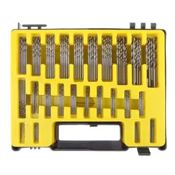 0.4mm-3.2 150Pcs Mini Twist Drill Bit Kit HSS Micro Precision Twist Drill for Woodworking High Speed Steel HSS Drill Bit Set