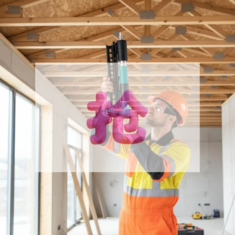 

Versatile Manual Steel Nail Gun For Concrete Walls Ceiling Installation And Woodworking Fast Precise Riveting And Wall Fastening
