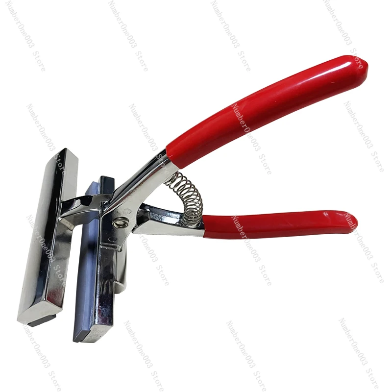 

Bandage Pliers Carbon Pliers Pull Cloth 3m Soft Film Light Box Advertising Inkjet Cloth Wide Mouth Metal Handle