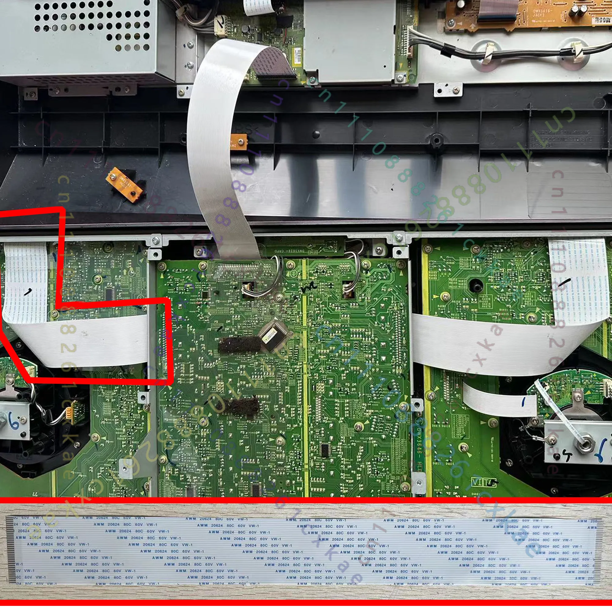 FFC Flex Cable Connect Main Board To Front Control Panel For Pioneer XDJ-RX DJ Controller, Buy According To Picture