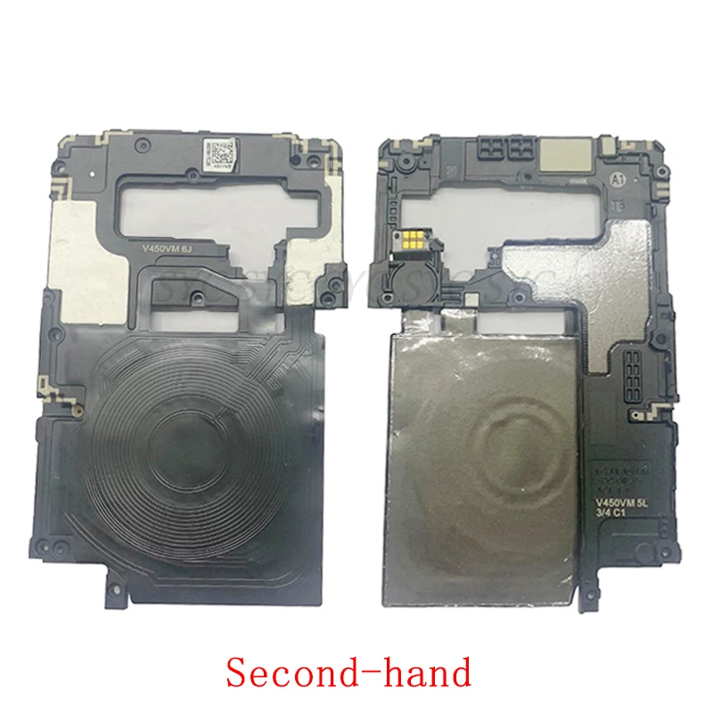 Main Board Cover with Wireless Charging For LG V50 ThinQ 5G V450PM US Version Main Board Cover Module Repair Parts