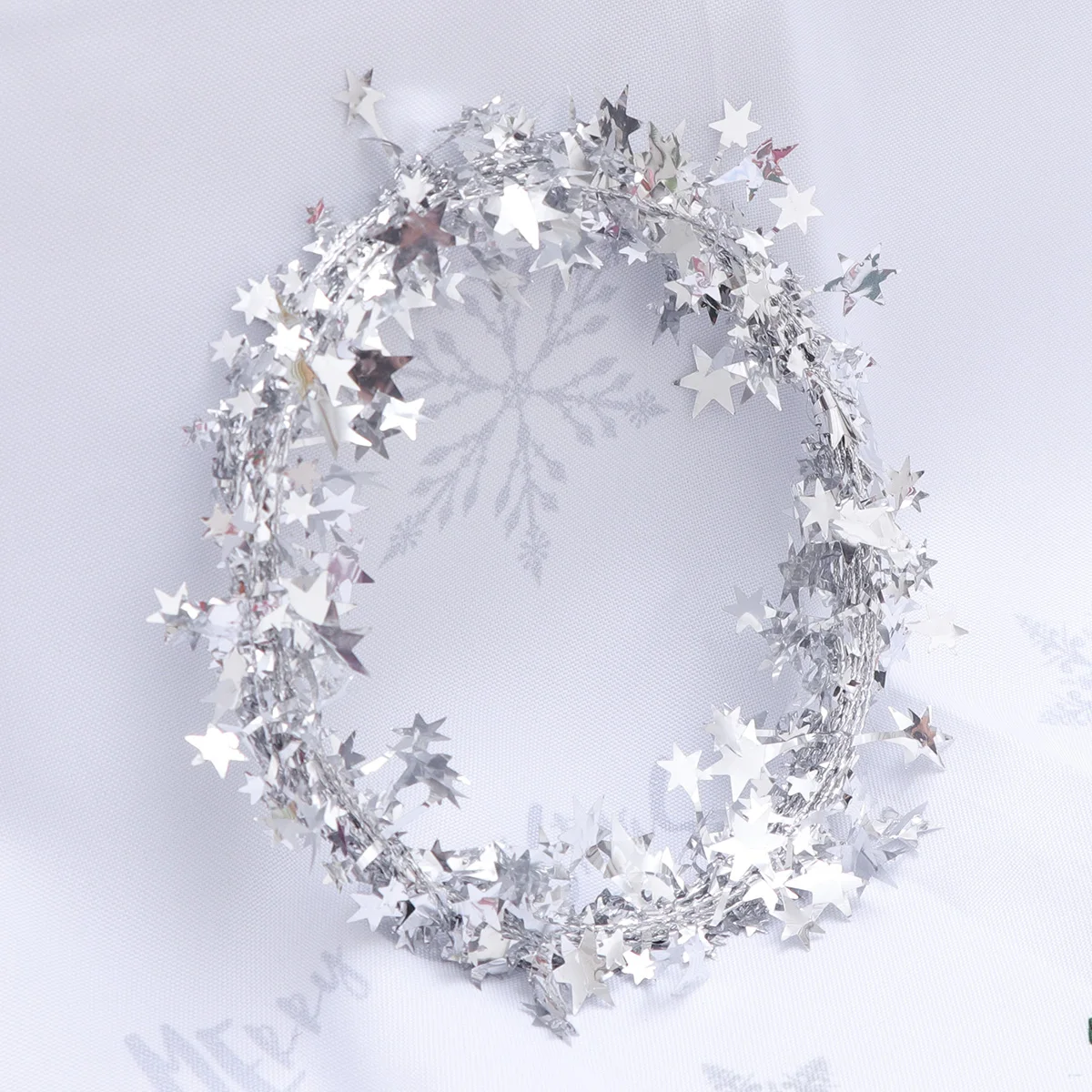 

5 Pcs Pentagram Ornament Xmas Garland Star Christmas Garlands Tree Pendant Hanging Decorations