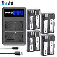 2500mAh BP-511 BP 511 BP511 BP511A Battery + LCD USB Dual Charger for Canon EOS 40D 300D 5D 20D 30D 50D