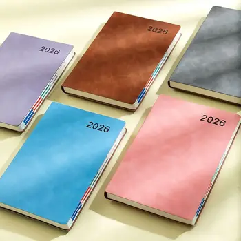 2026年新款A5尺寸真皮日記本,365天日程本,適合學生使用。 8 最佳銷售 行程 - №4