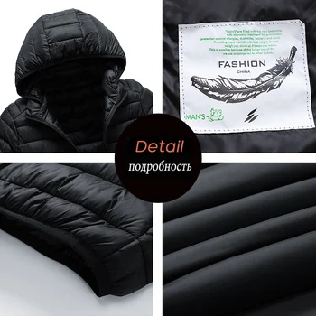8XL Men New Autumn Winter Warm Waterproof Parkas Jacket Coat Mens Hooded Casual Outwear Detachable Hat Outfits Parkas Coat Male 6