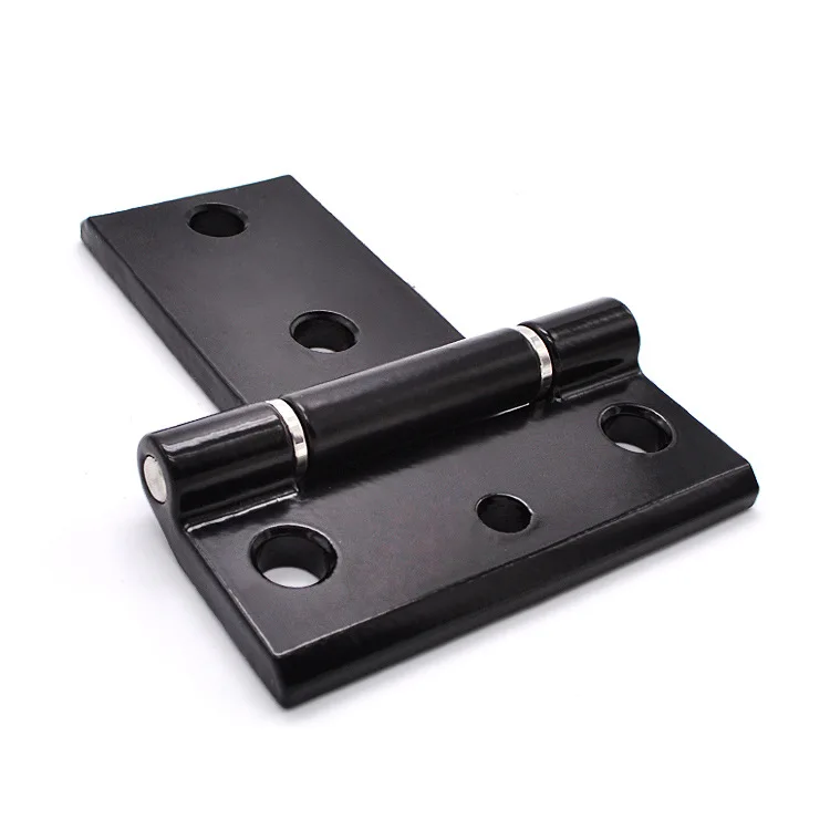 SK2-117S black T type stainless steel hinge industrial automation construction machinery equipment door thick hinge