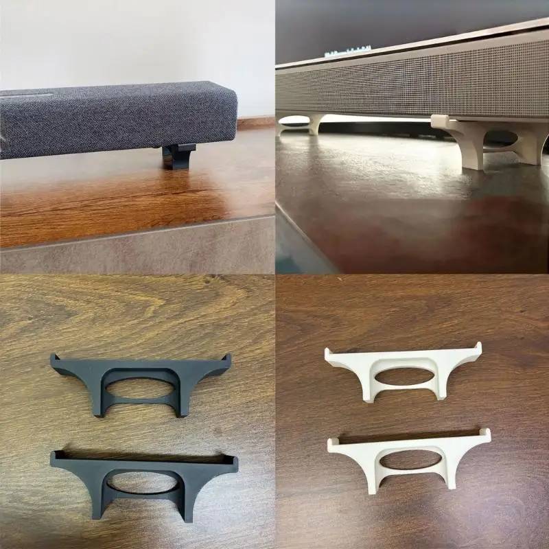 soporte plástico universal barra sonido para escritorio eleva y ahorra espacio 77JC