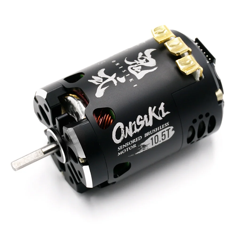 ONISIKI 10.5T 3800KV DUAL SENSOR PORT 540 BRUSHLESS SENSORED MOTOR#ONI6407