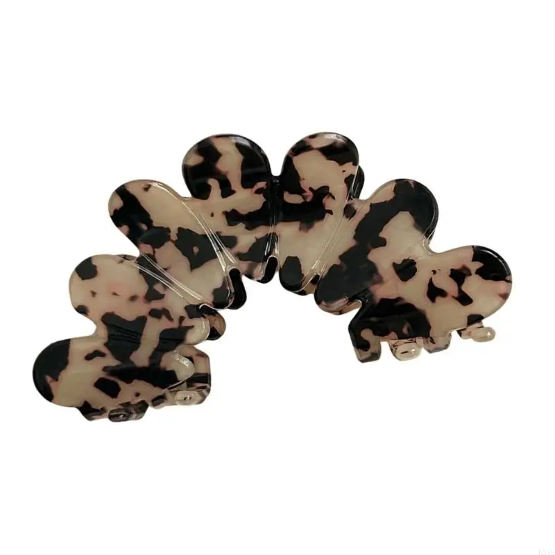 Elegant Flower Hair Clip Strong Hold Hair Claw Clip Hair Gripper For Women Girl Charm Hair Styling Decoration