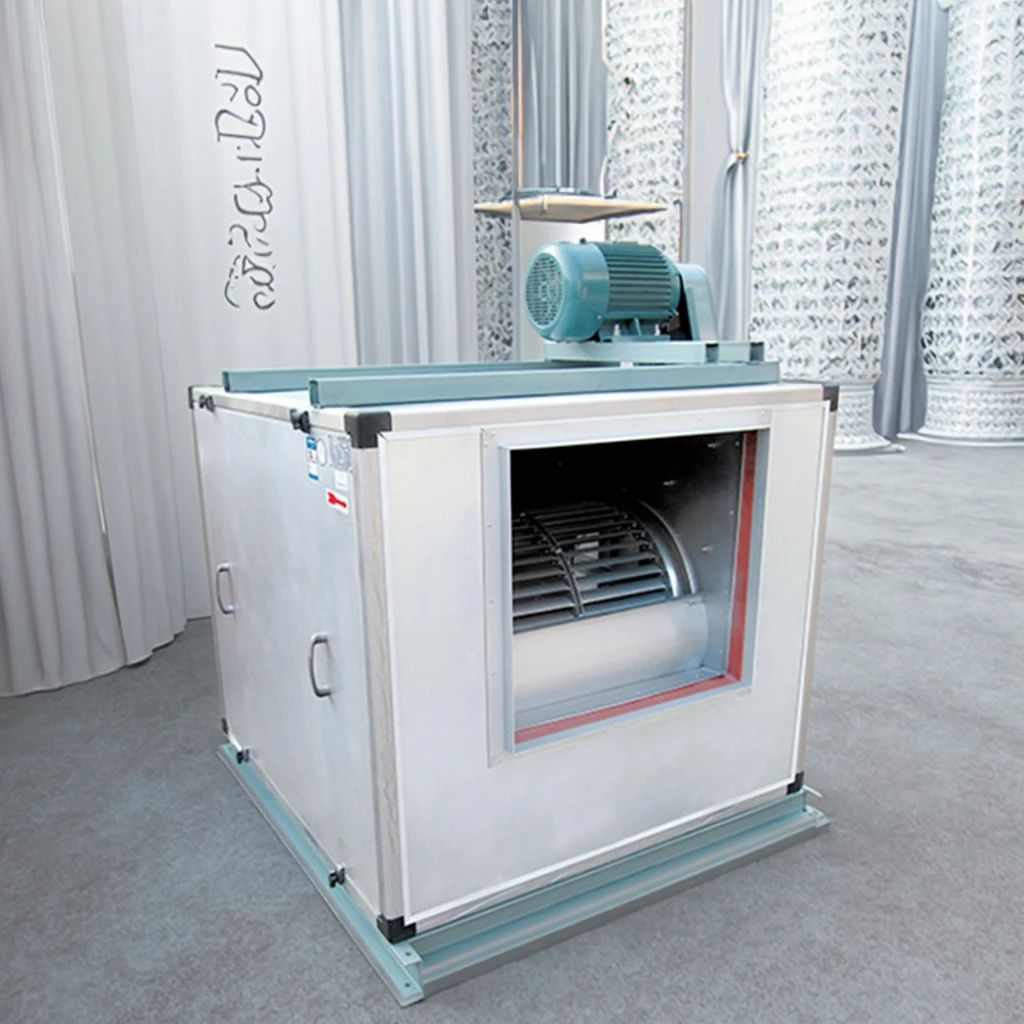 HTFC-12 Customizable AC Box Ventilation Fan For Fire Control 220V OEM Supported Cast Iron Blades For Exhaust Ventilation