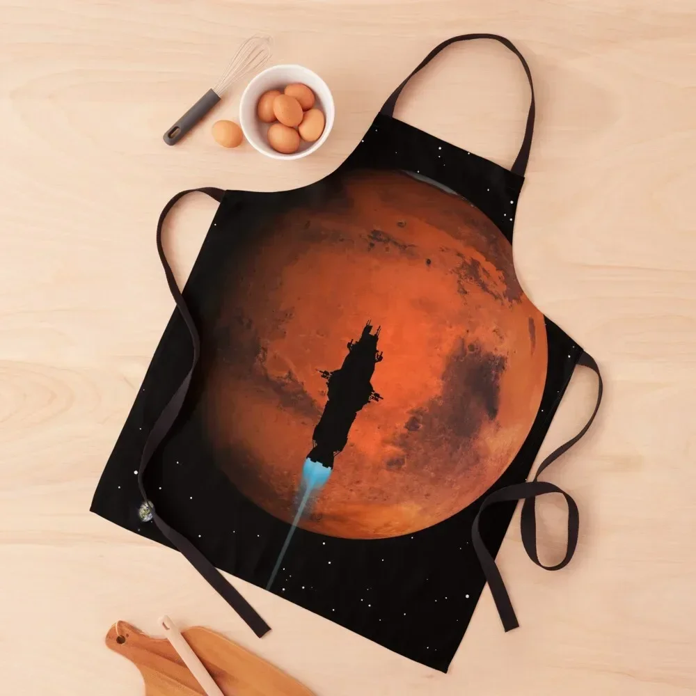 

Rocinante Silhouette Poster Apron Things For The Home Home Supplies christmas decoration Apron