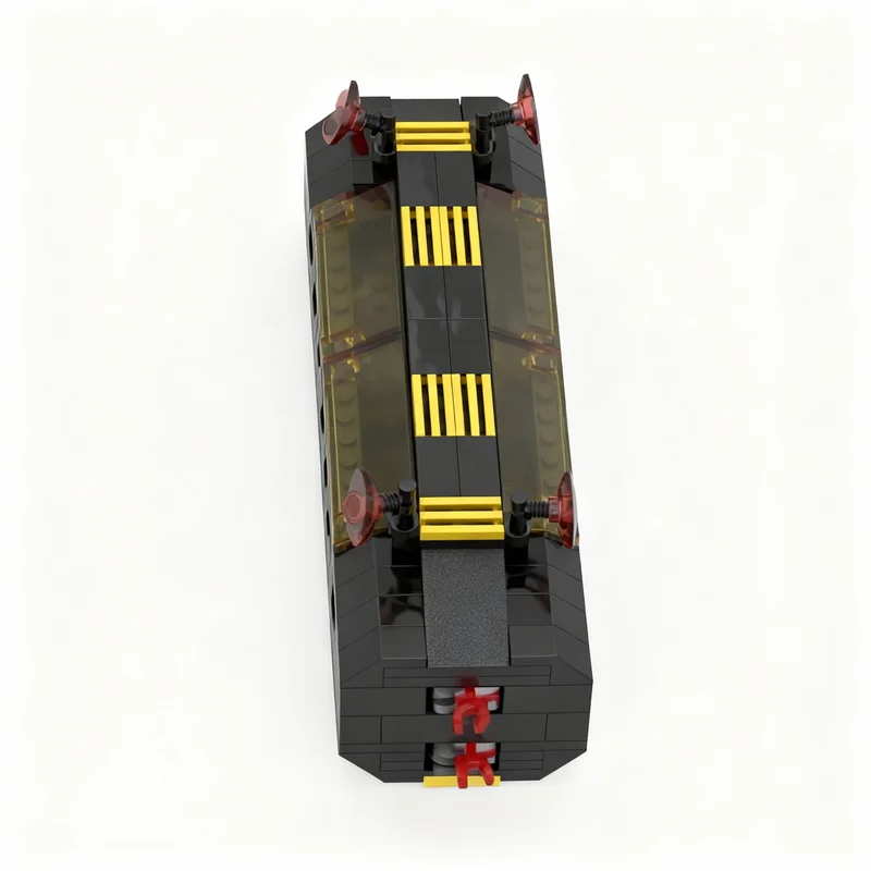 177pcs MOC Space Blacktron I Blacktron Intelligence Module Model Building Blocks Christmas Gift Toy Brick 3D Art Assemble DIY