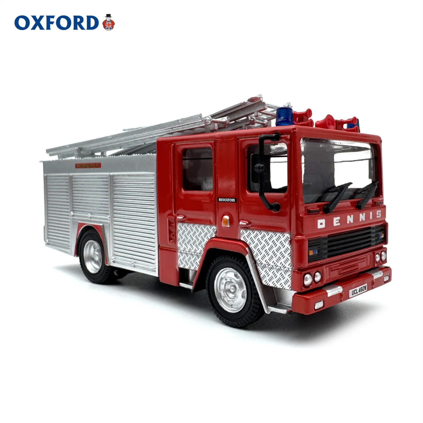 Diecast OXFORD 1:76 Scale RS Fire Engine Limited Edition Alloy Car Model