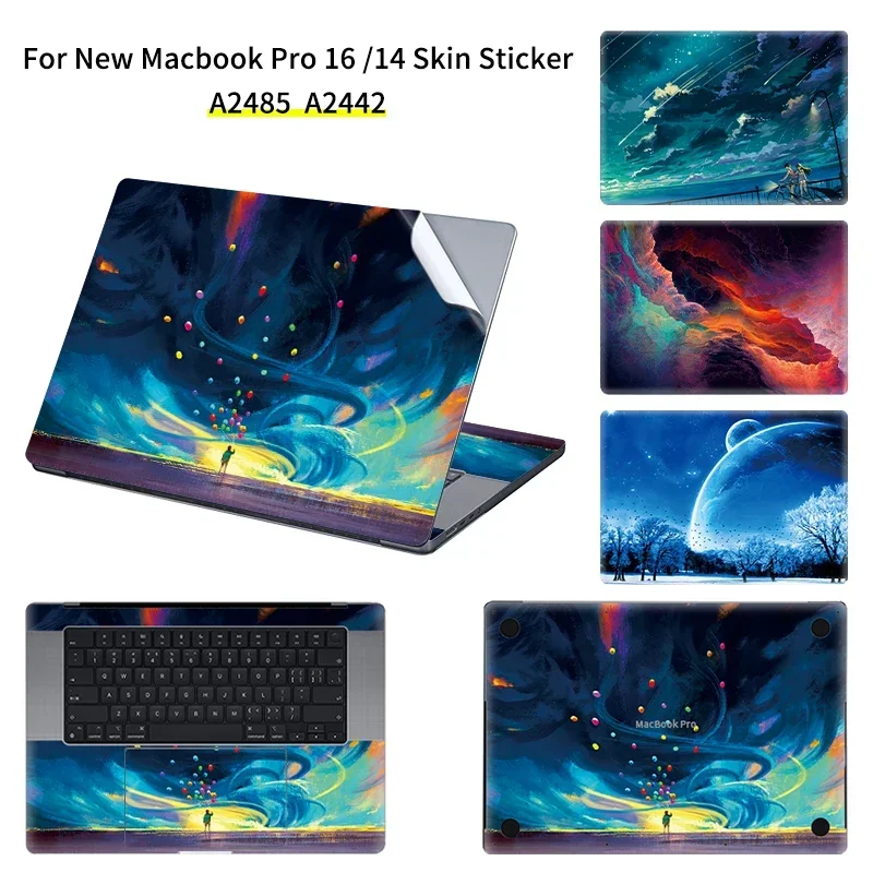 

Laptop Skin Cover for 2023 Macbookair Air 15 A2941 13.6 A2681 M2/m1 Decal Sticker A2779/A2780 New macbook pro14/16 Protective