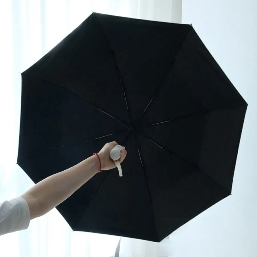 

Dog Pattern Folding Umbrella Automatic/Manual UV Protection Sunshade Umbrella Tri-folded Umbrella Cartoon