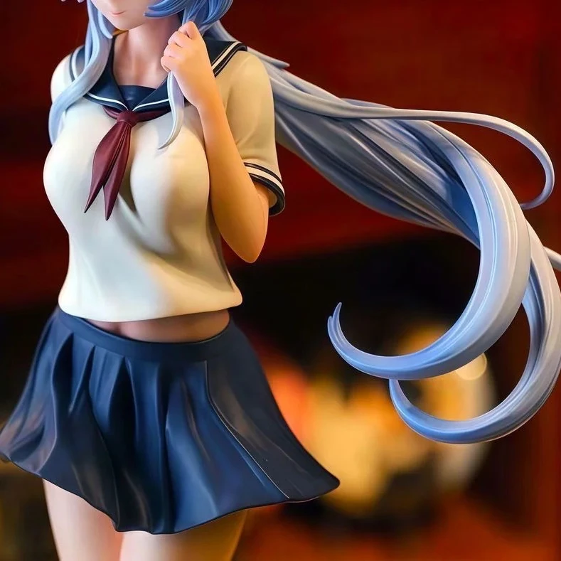 Jk Suit Express Ganyu نموذج مصنوع يدويًا فتاة جميلة هيكل سطح المكتب زخرفة أنيمي لعبة هدية عمل الشكل تحصيل #5