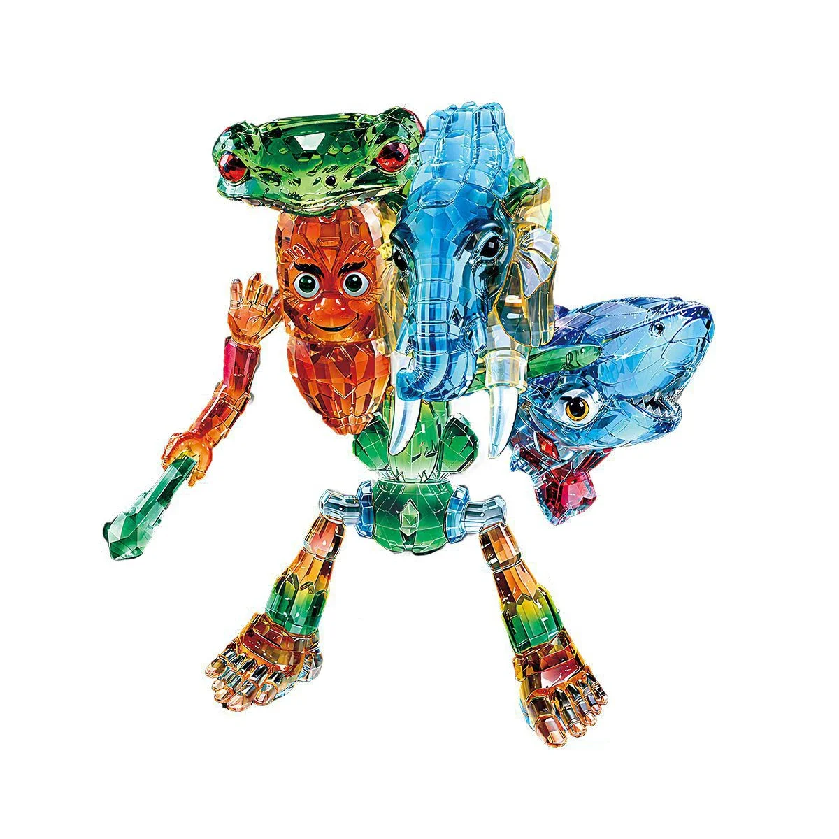 NEW Cute style Tralalelo Tralala Figure Block Toy Tungtungtung Italian Brainrot Al Tralalero Tralala Building Blocks Blind Box