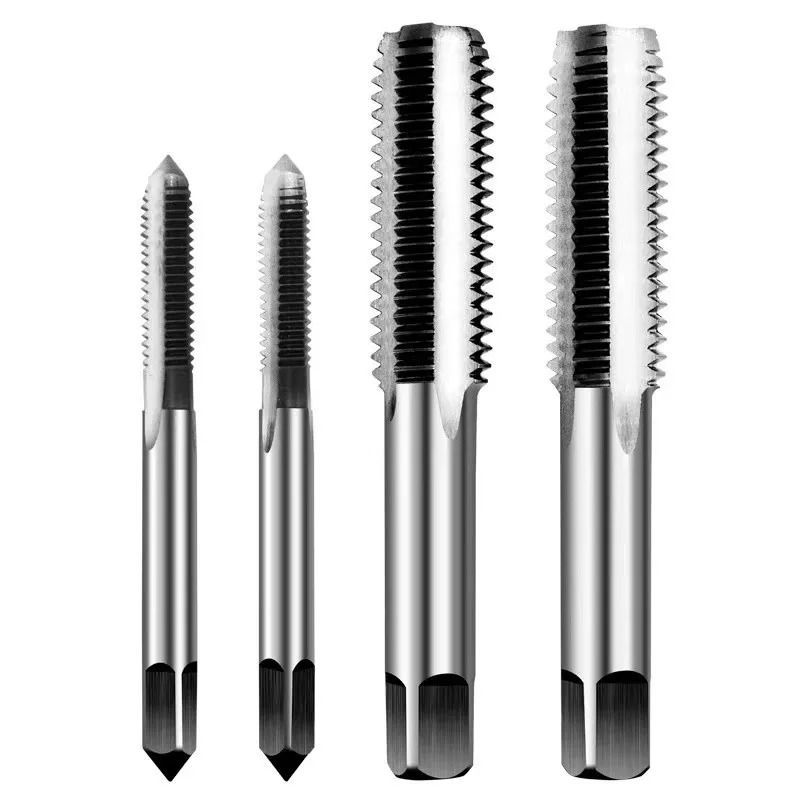 Метрические правосторонние резьбонарезные метчики HSS M31, M32, M33, M34, M35, M36, M37, M38, M39, M40x с шагом 1 мм, 1.25 мм, 1.5 мм, 2 мм, 2.5 мм, 3 мм, 3.5 мм