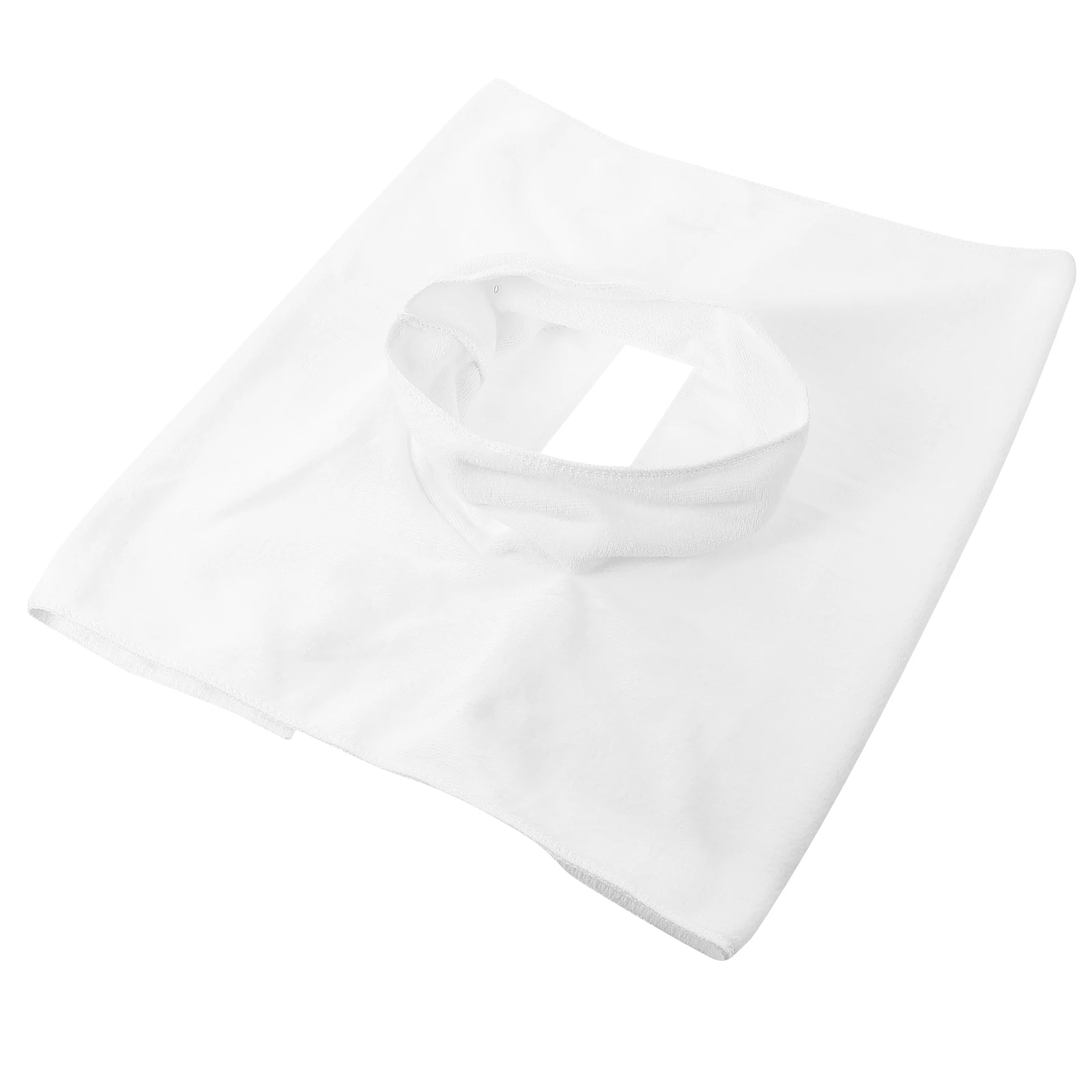 

Massage Bed Sheet Hole 40x70 White Durable Breathable Salon Spa Towel Non sticky Comfortable Massage Bed Pad Face Covers