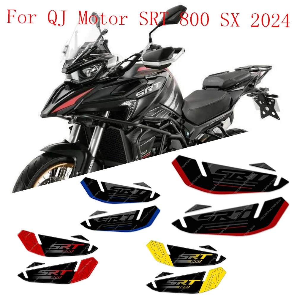 

Side Protection Sticker For QJ Motor SRT 800 SX 2024 Motorcycle 3D Epoxy Resin Protective Sticker