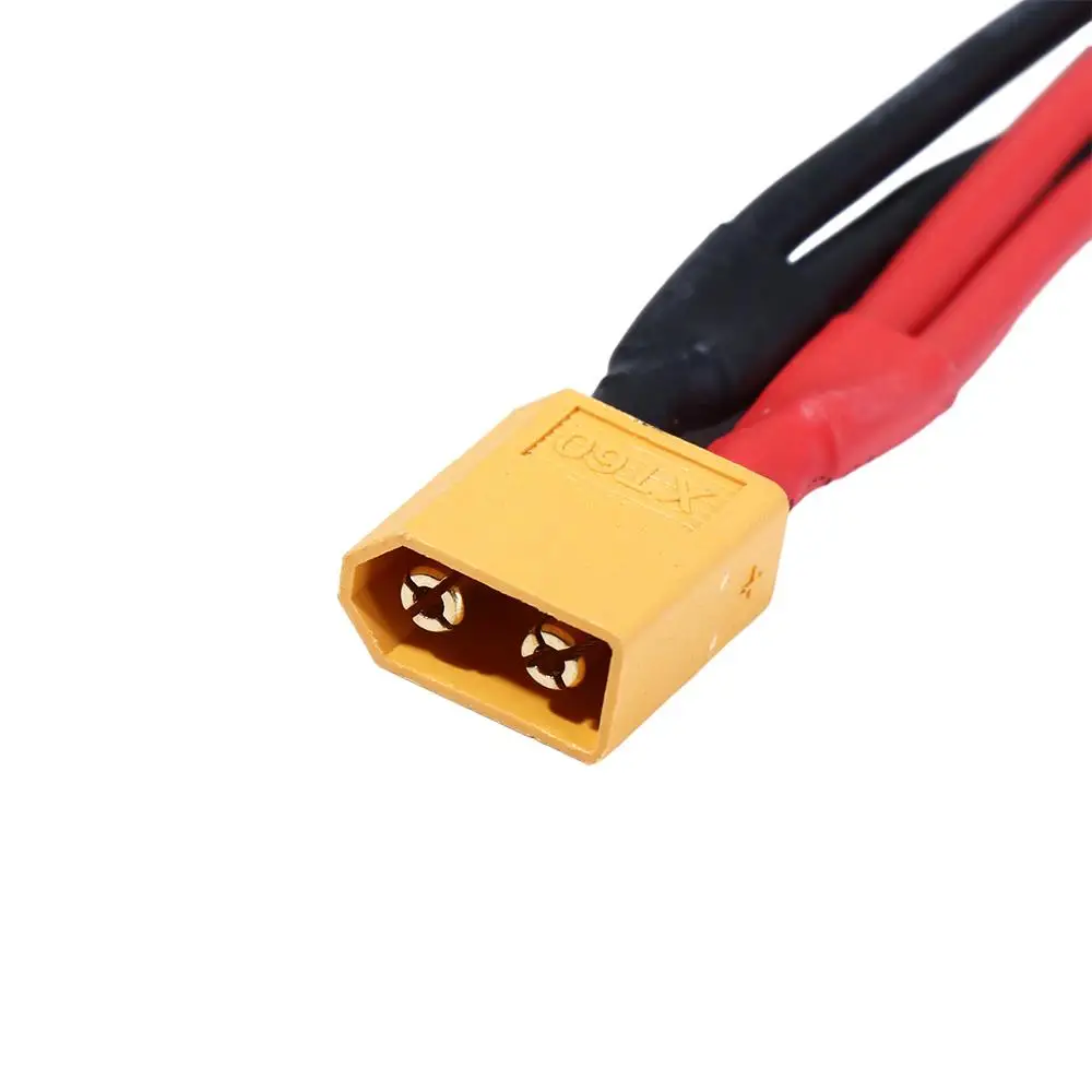 Y Splitter Wire One Male to Two Female Dual Extension Connector Wire Parallel Battery Cable Battery Connector Cable Power Cable