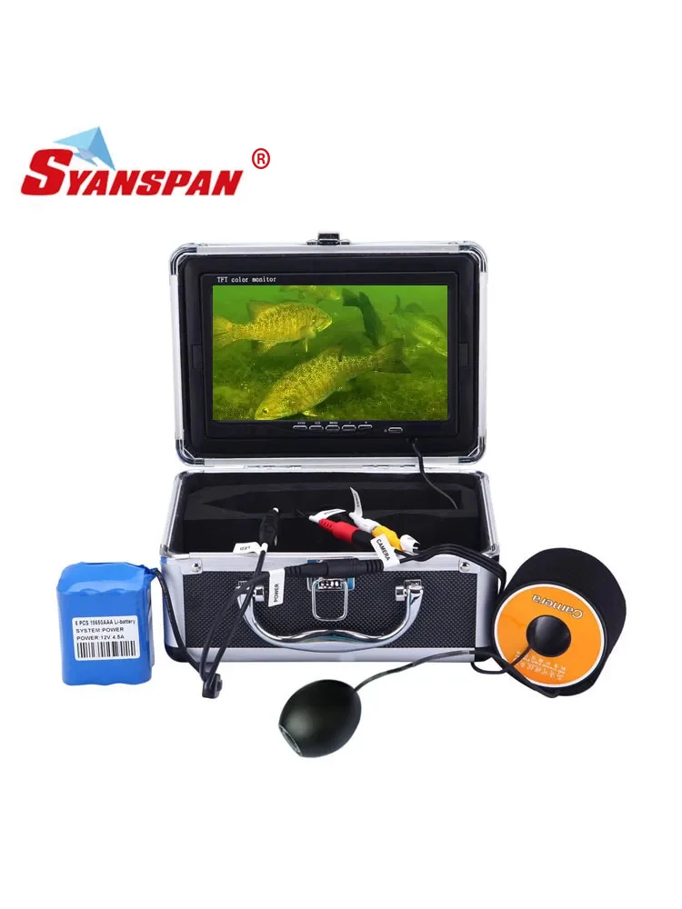 SYANSPAN Infrared Fish Finders Locator Underwater Camera for Fishing Inspection, 7