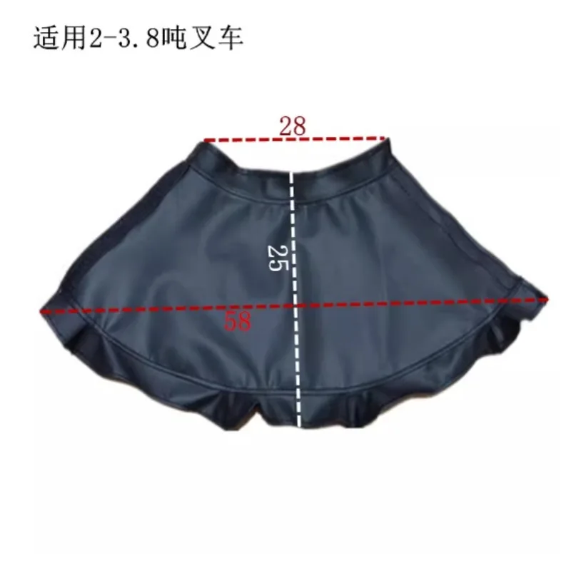 For 2-3.8 Tons Oil Cylinder Dust Cover, Forklift Oil Cylinder Windproof Cover