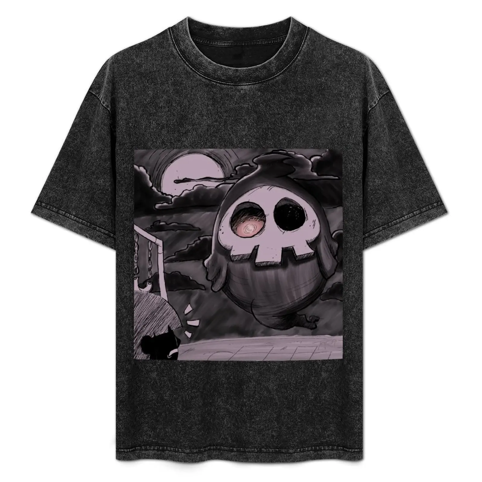 

Duskull and the Disobedient Child (Large Print) T-Shirt t shirts with prints man t shirt cotton high quality T-Shirt