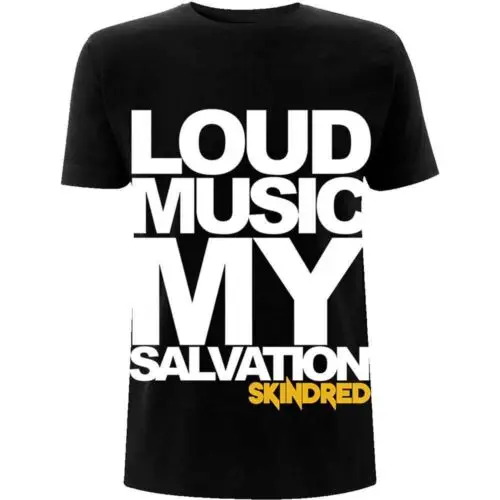 Skindred Loud Music T-Shirt Black New