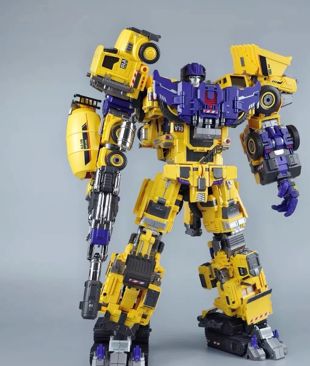 Mechanische Invasion GLA01-06Y Creation God Big S Lishen Gelbe Version Set Kombination Transformation Spielzeug Geschenk