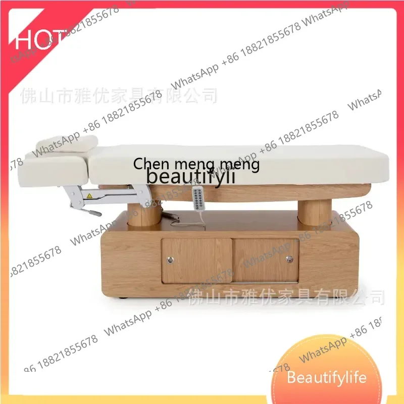 32 32 High-end electric beauty bed, special micro-plastic surgery beauty bed for beauty salons, facial spa massage bed