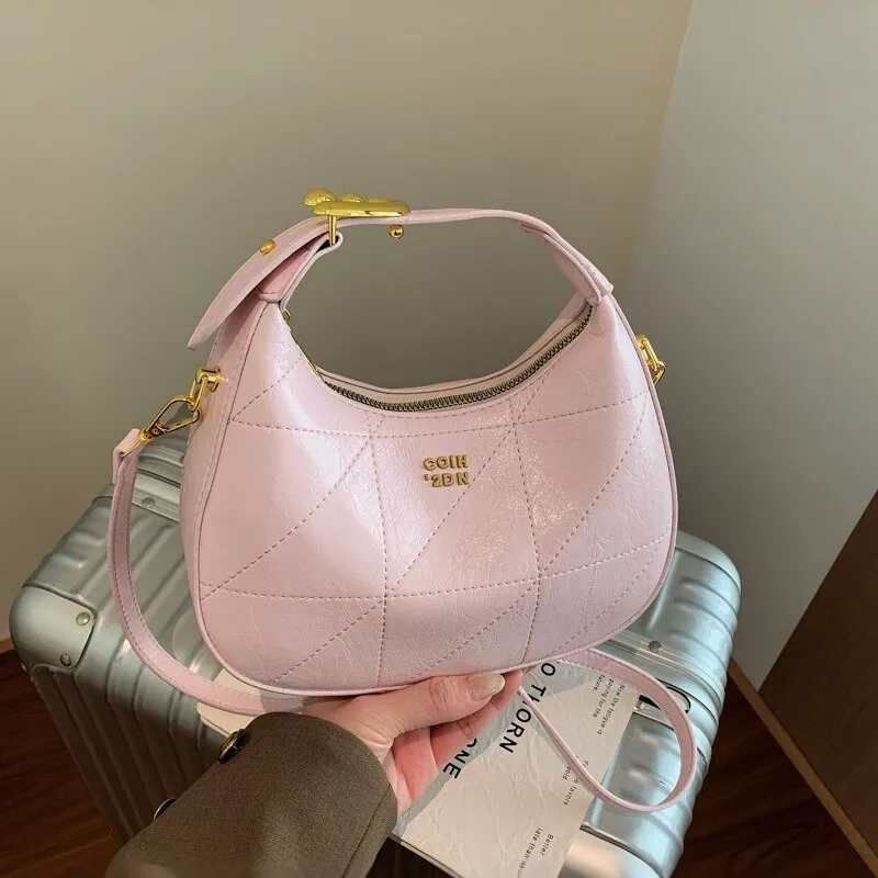 

2026 New Quilted Multiway Shoulder Bag Convertible Crossbody Underarm Everyday Commuter Purse for Women