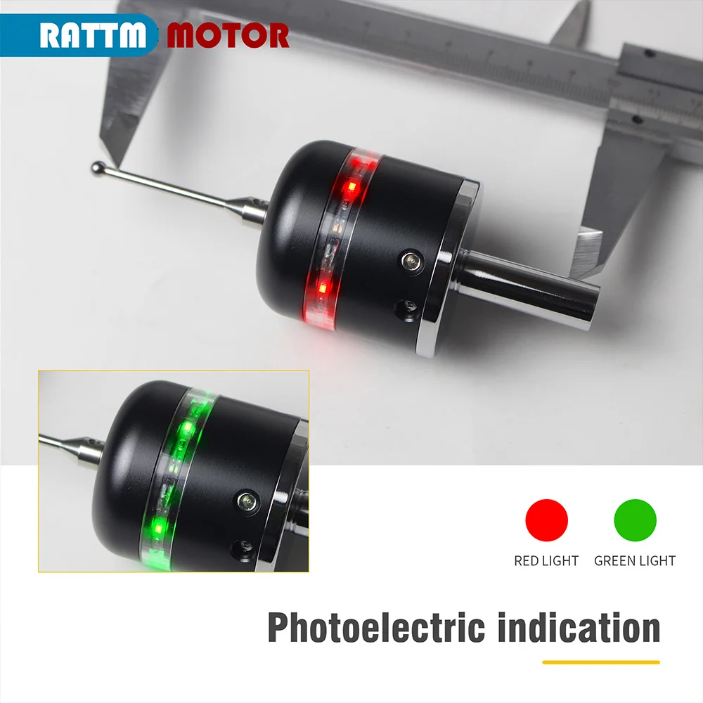 3D Light Edge Finder CNC Machining Center Three-coordinate Precision Centering Rod Touch Probe Accuracy 0.01 CNC Edge Finder