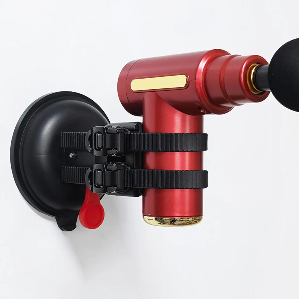 

Massage Gun Holder Wall Mount Self Massage Suction Cup Bracket Hands Free Massage Wall Holder for Massage Guns Bracket