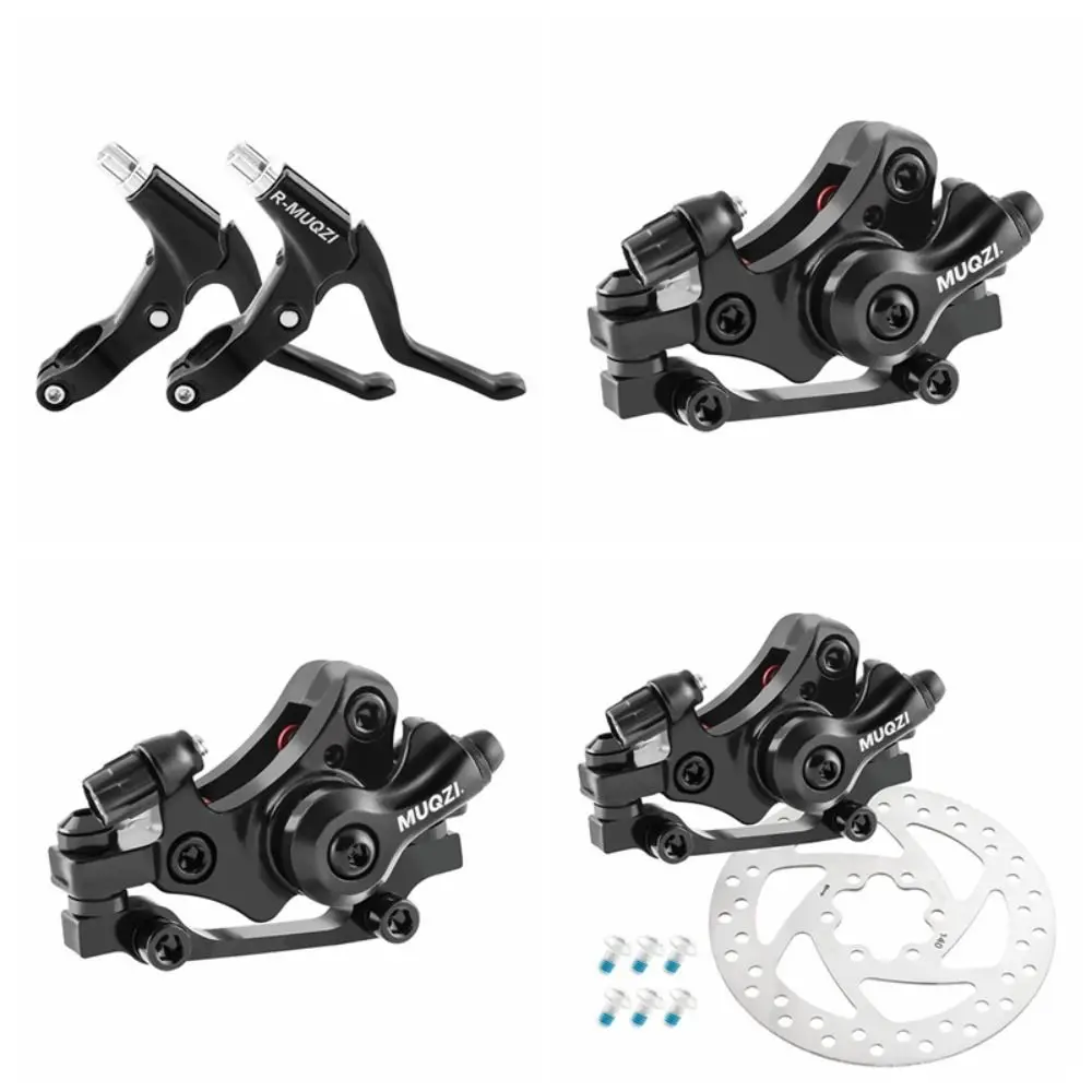 1 Set Strong Braking Force Bicycle Disc Brake Handle Rebound Sensitivity Corrosion Prevention Heat Dissipation