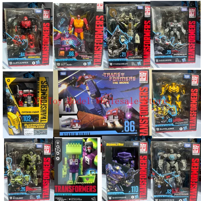 Getransformeerd Speelgoed Action Movie Studio SS Serie SS044-91 Wheeljack Scud Megatron Shockwave Anime Karakter Speelgoed Geschenk Originele Doos